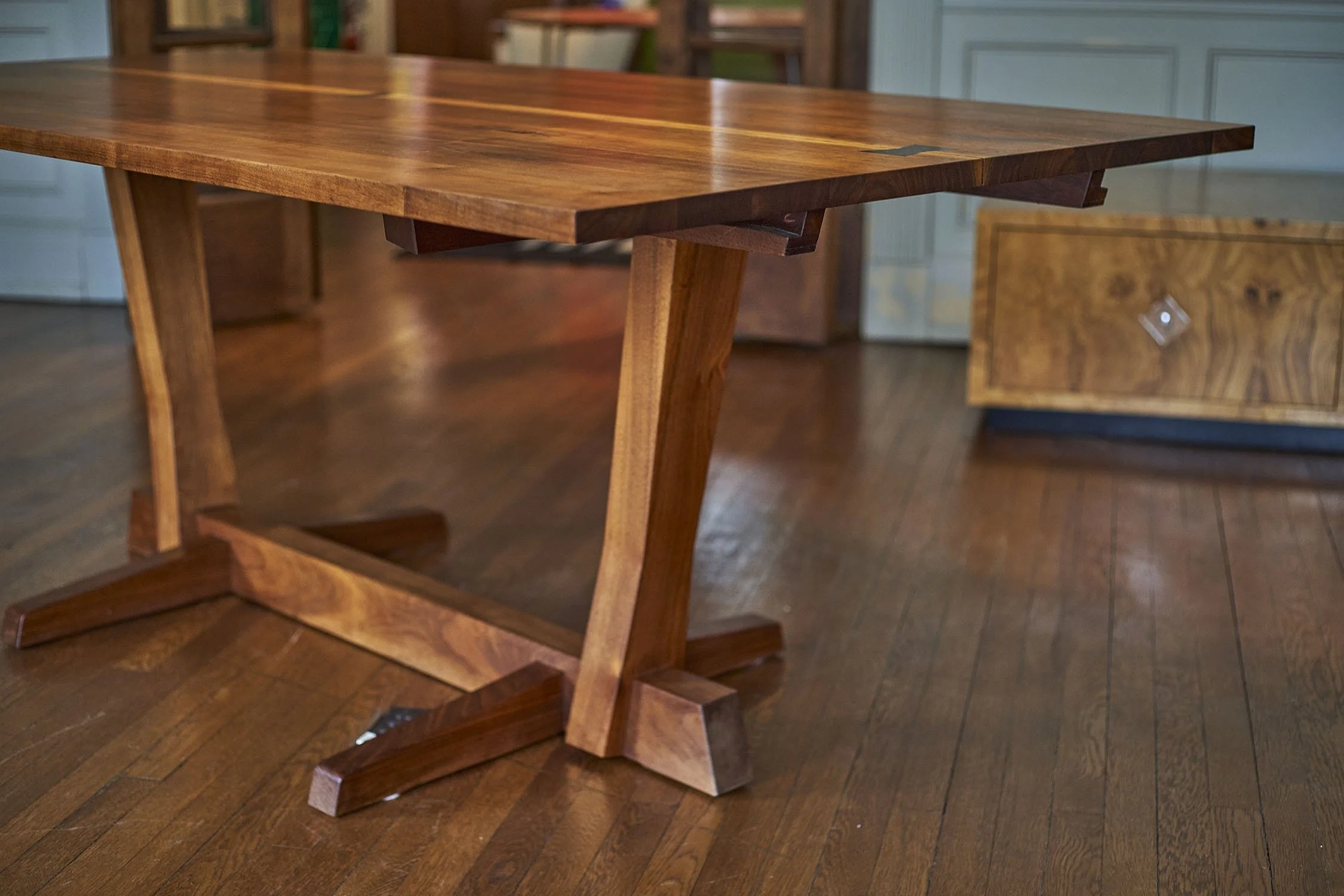 George Nakashima Conoid Dining Table circa 1970s — The S. pace Detroit
